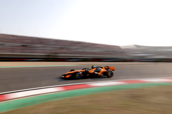 Lando Norris, McLaren, during F1 Sprint Qualifying 2026 at Shanghai International Circuit.