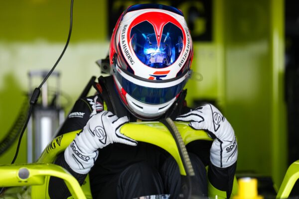 Slater on “mind-blowing” experience of the Madrid Formula E Rookie Test Freddie Slater and Andretti Formula E prepare to drive during the Madrid Rookie Test of the 2026 FIA Formula E World Championship at Circuito del Jarama