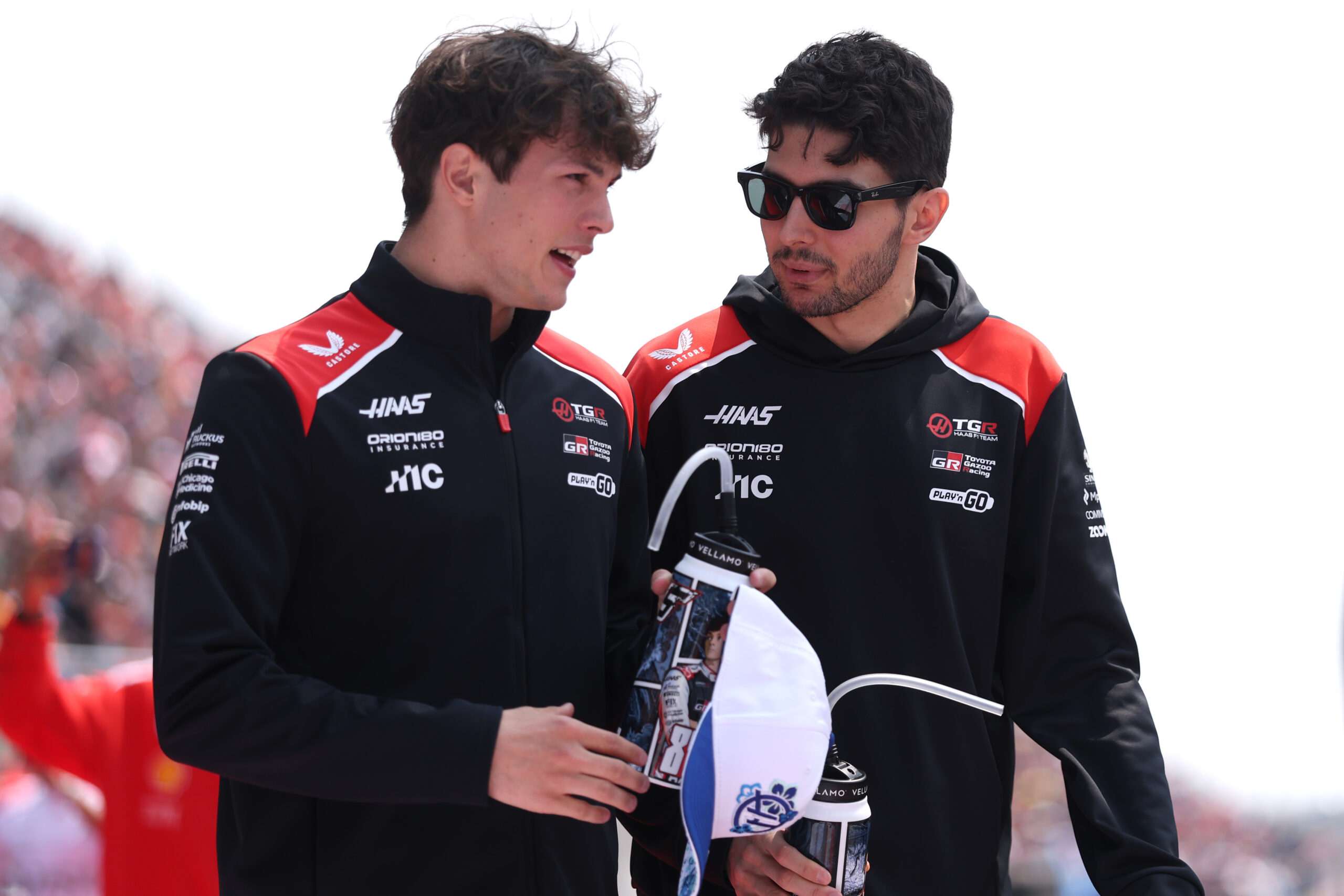 Oliver Bearman of Great Britain and Haas F1 and Esteban Ocon of France and Haas F1 hopes to build on strong momentum as they enter the 2026 F1 Miami GP