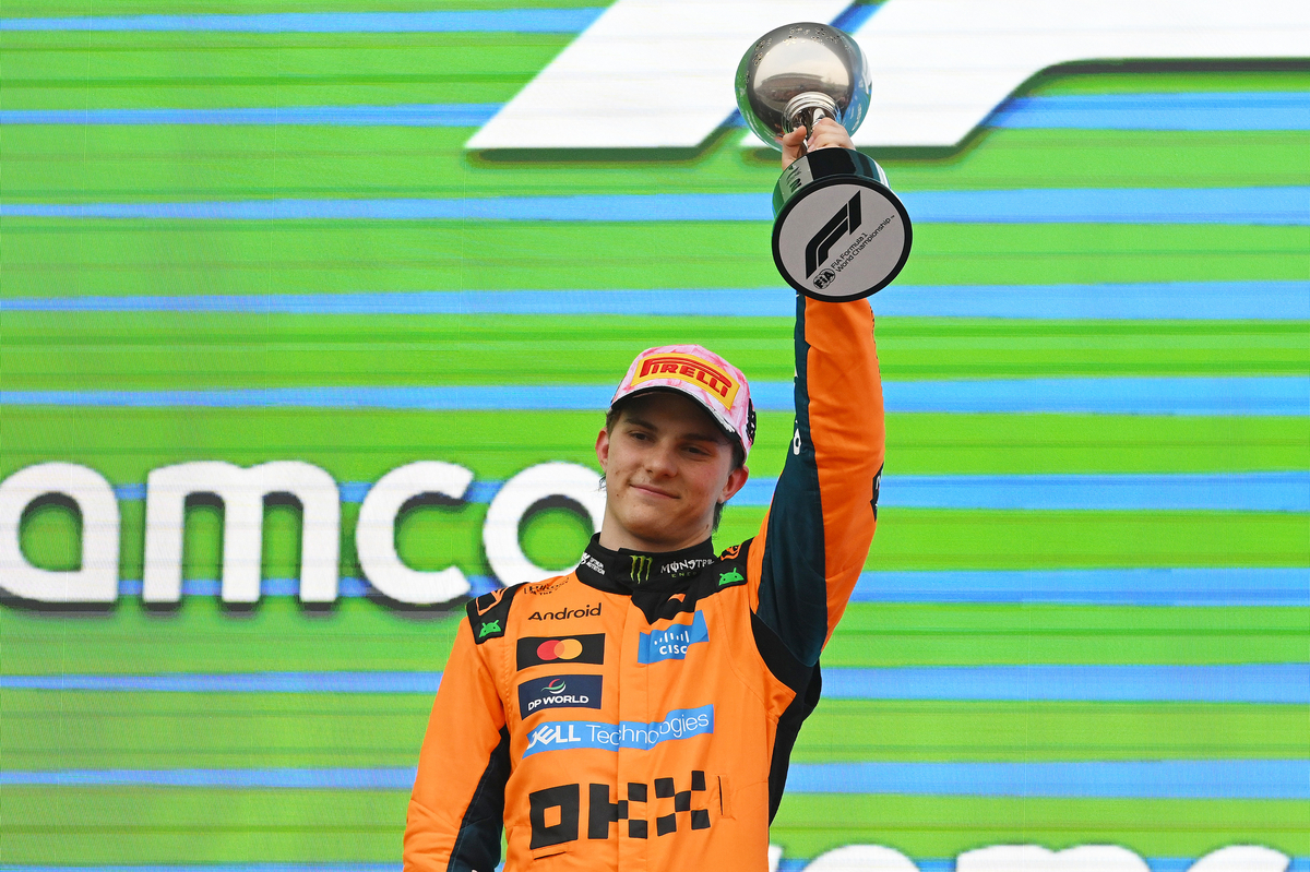 Oscar Piastri has reflected on Mercedes's pace advantage and how Ferrari can influence McLaren's development trajectory during the 2026 F1 season