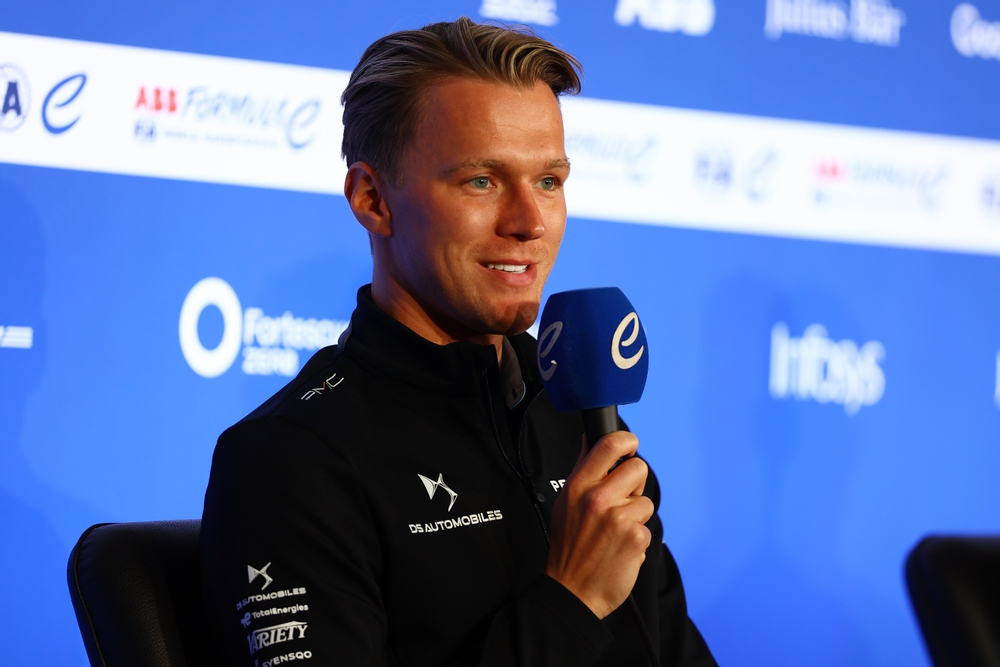 Günther tells Pit Debrief he is targeting a Berlin E-Prix turnaround after a tough start, then backs it up with strong FP1 pace.