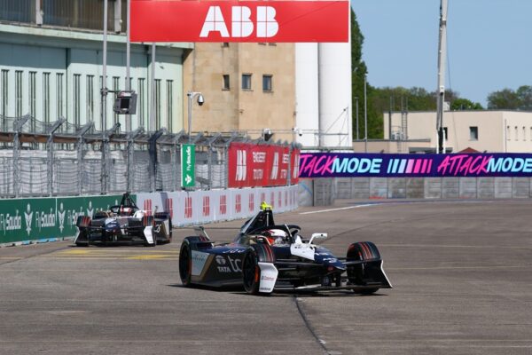 Antonio Felix da Costa and Jaguar TCS Racing ahead of the Berlin E-Prix
