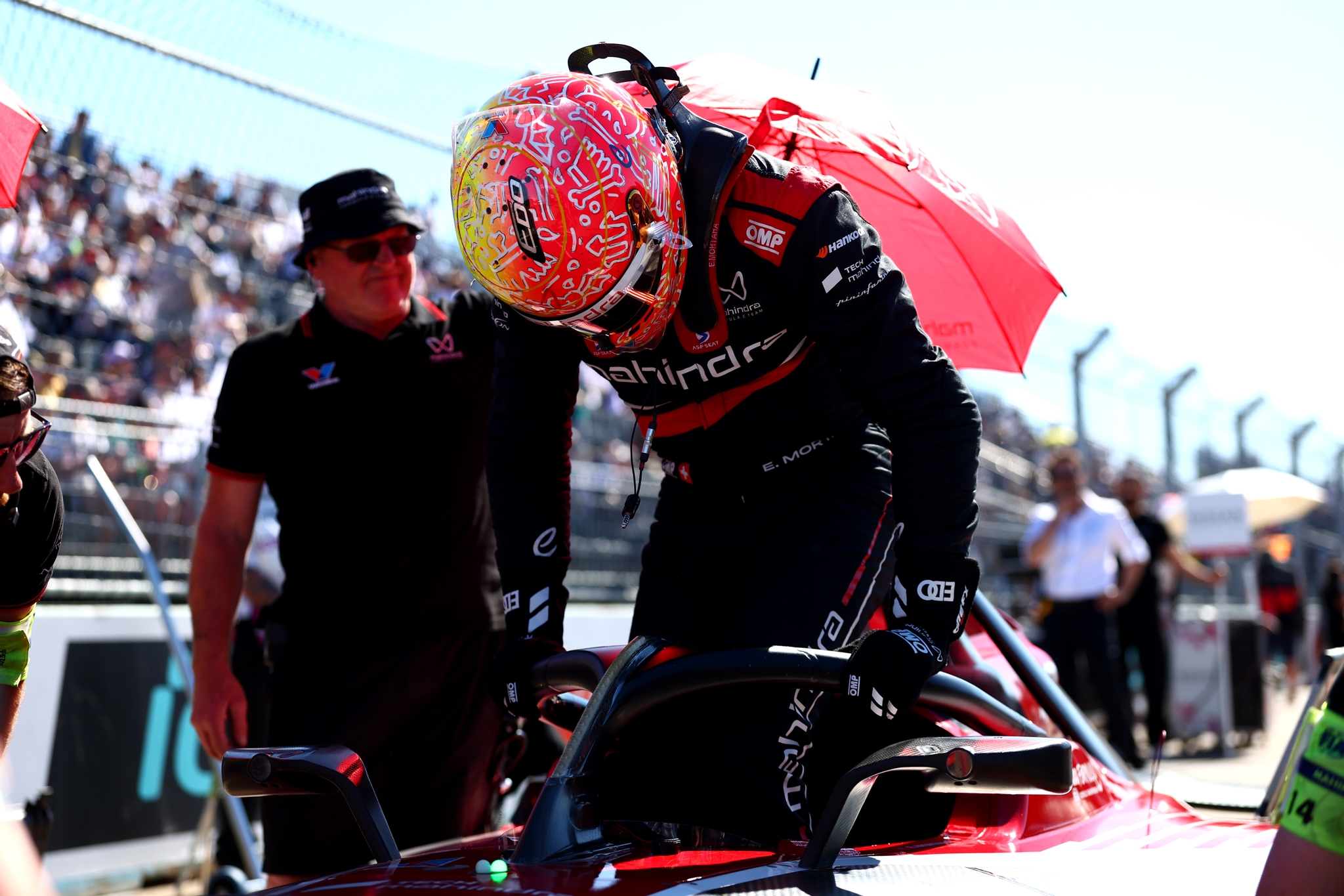 Edoardo Mortara reflects on Berlin E-Prix P4 finish, discusses strategy, and eyes Formula E championship consistency for Race 2.