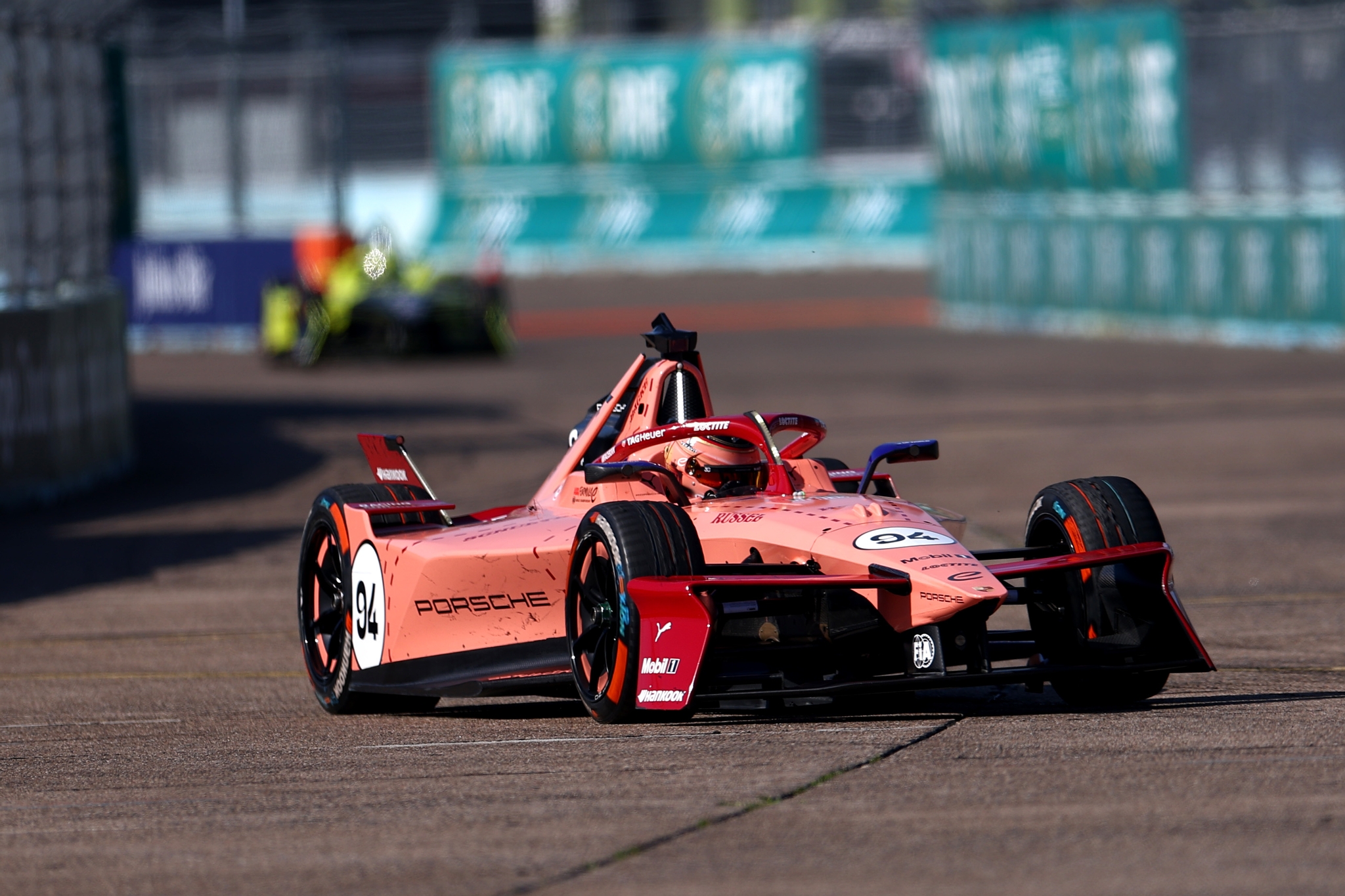 Pascal Wehrlein ahead of the Berlin E-Prix