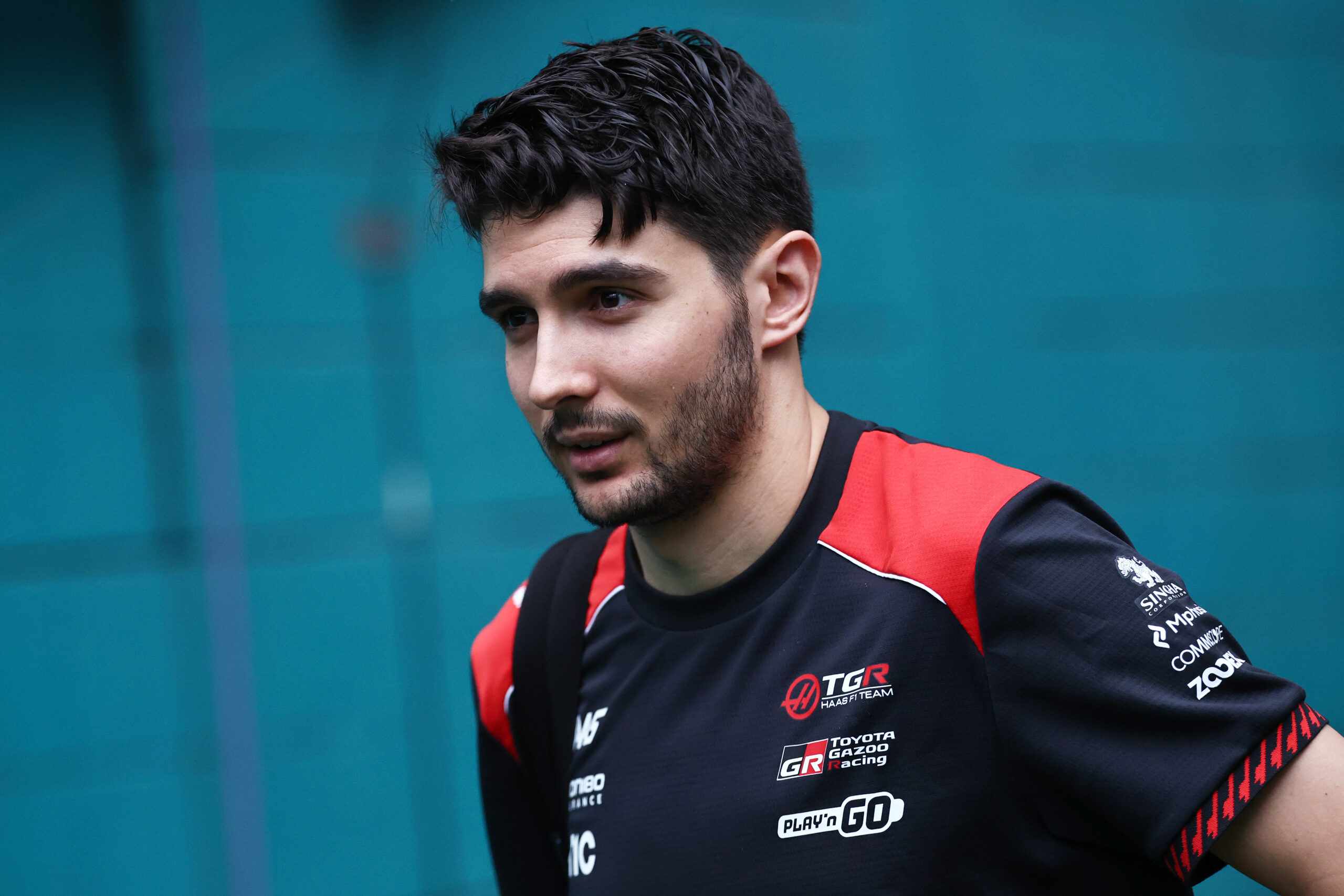 Haas F1 Team driver Esteban Ocon at the Miami Grand Prix 2026.