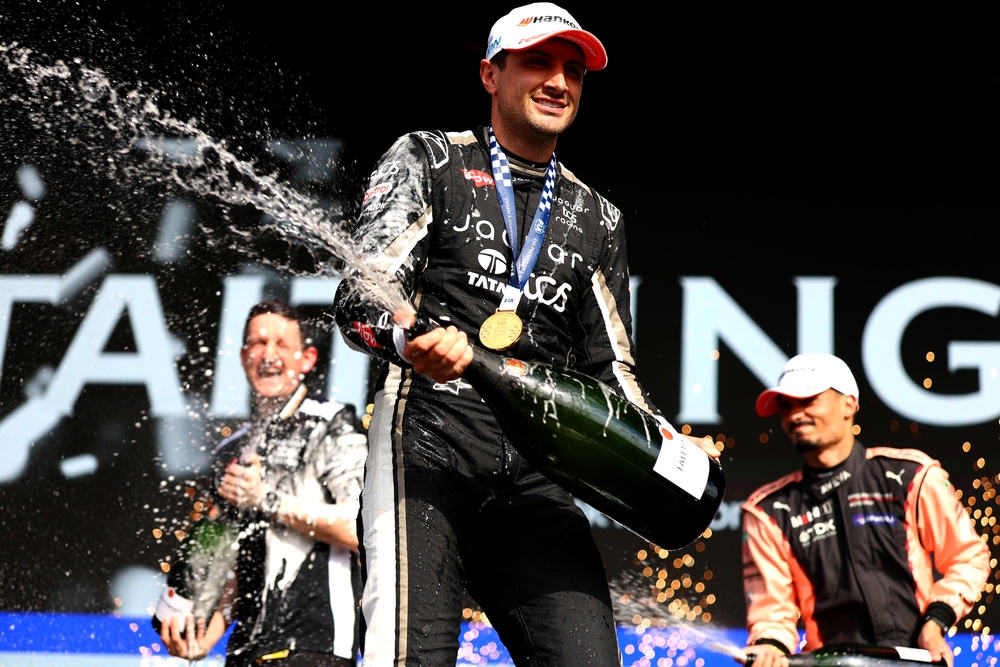 Mitch Evans reflects on his Formula E Berlin E-Prix Race 2 win with Pit Debrief, crediting Jaguar's strategy for a perfectly timed charge.