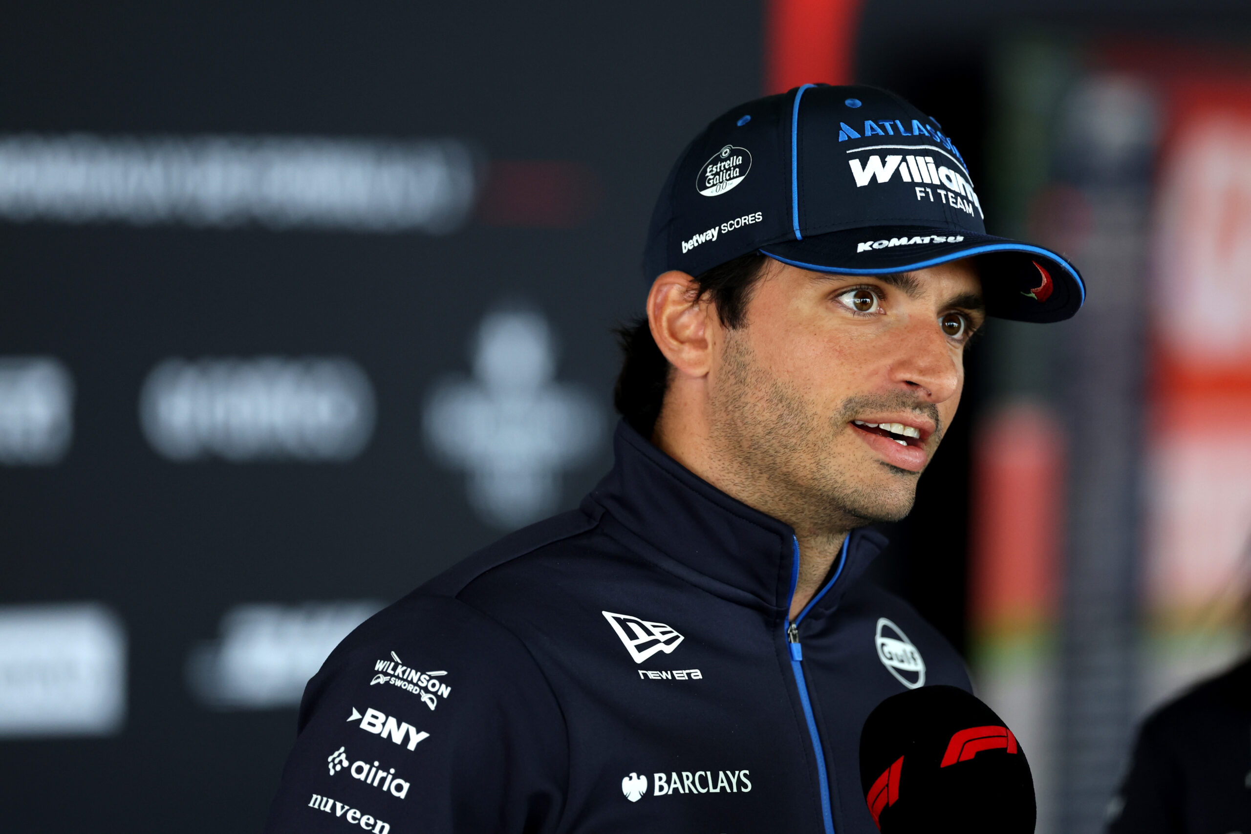 Williams F1's Carlos Saizn during the 2026 F1 Canadian GP.