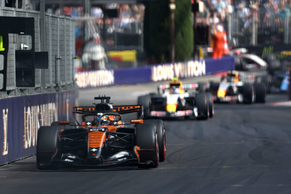 MONTE-CARLO, MONACO - JUNE 07: Oscar Piastri of Australia driving the (81) McLaren MCL40 Mercedes on track during the F1 Grand Prix of Monaco at Circuit de Monaco on June 07, 2026 in Monte-Carlo, Monaco. Andrea Stella reflects on 2026 F1 Monaco GP