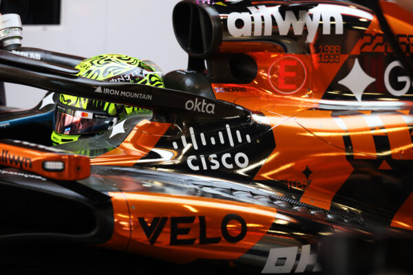 BARCELONA, SPAIN - JUNE 13: Lando Norris of Great Britain and McLaren prepares to drive during qualifying ahead of the F1 Grand Prix of Barcelona-Catalunya at Circuit de Barcelona-Catalunya on June 13, 2026 in Barcelona, Spain. Lando Norris speaks ahead of the 2026 F1 Austrian GP