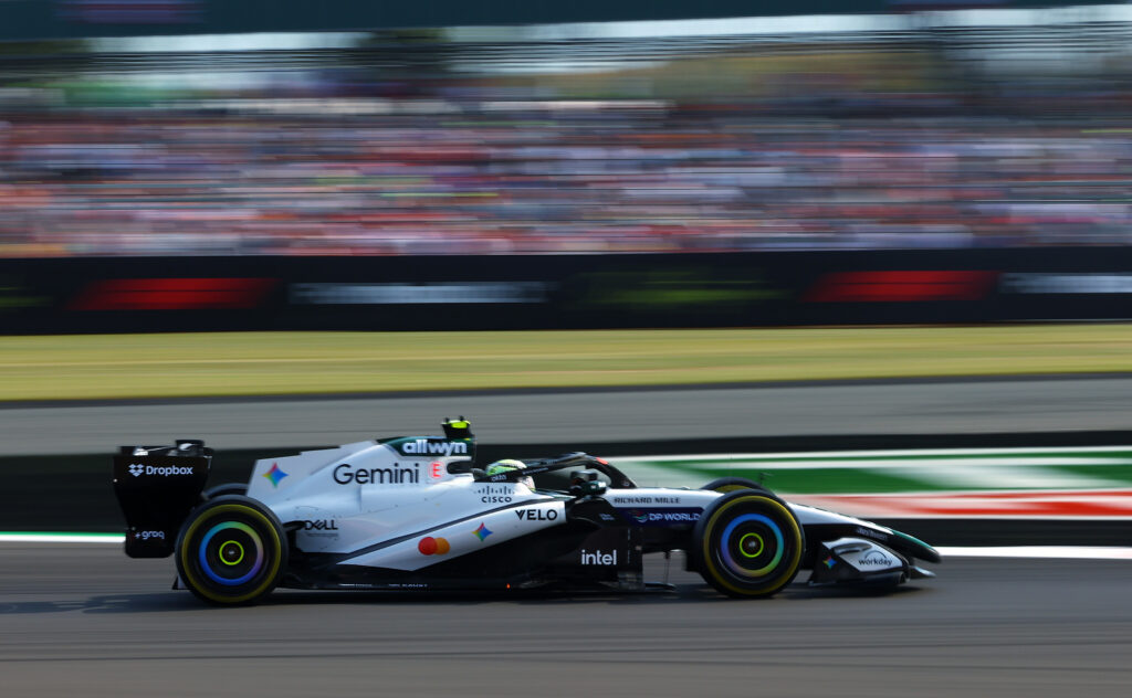NORTHAMPTON, ENGLAND - JULY 03: Lando Norris of Great Britain driving the (1) McLaren MCL40 Mercedes on track during Sprint Qualifying ahead of the F1 Grand Prix of Great Britain at Silverstone Circuit on July 03, 2026 in Northampton, England. (Photo by Colin McMaster/LAT Images)