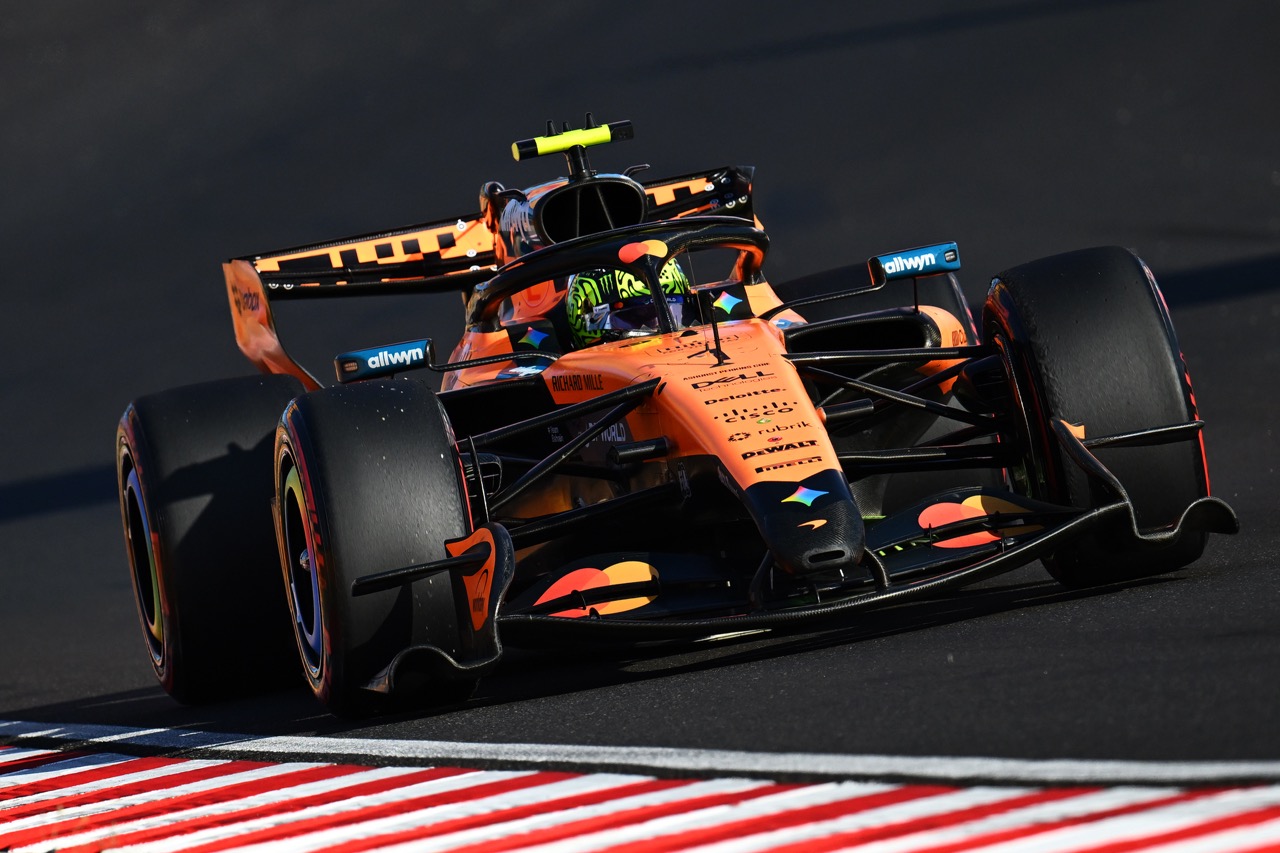Norris claims pole after going fastest during Qualifying at the 2026 F1 Hungarian GP, his first pole position as the World Champion