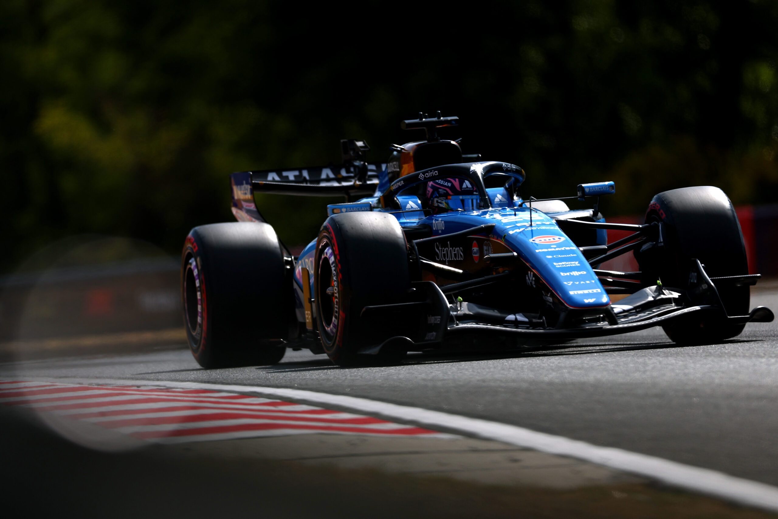 Alex Albon on Track for Williams F1 Team on Saturday at the 2026 F1 Hungarian GP