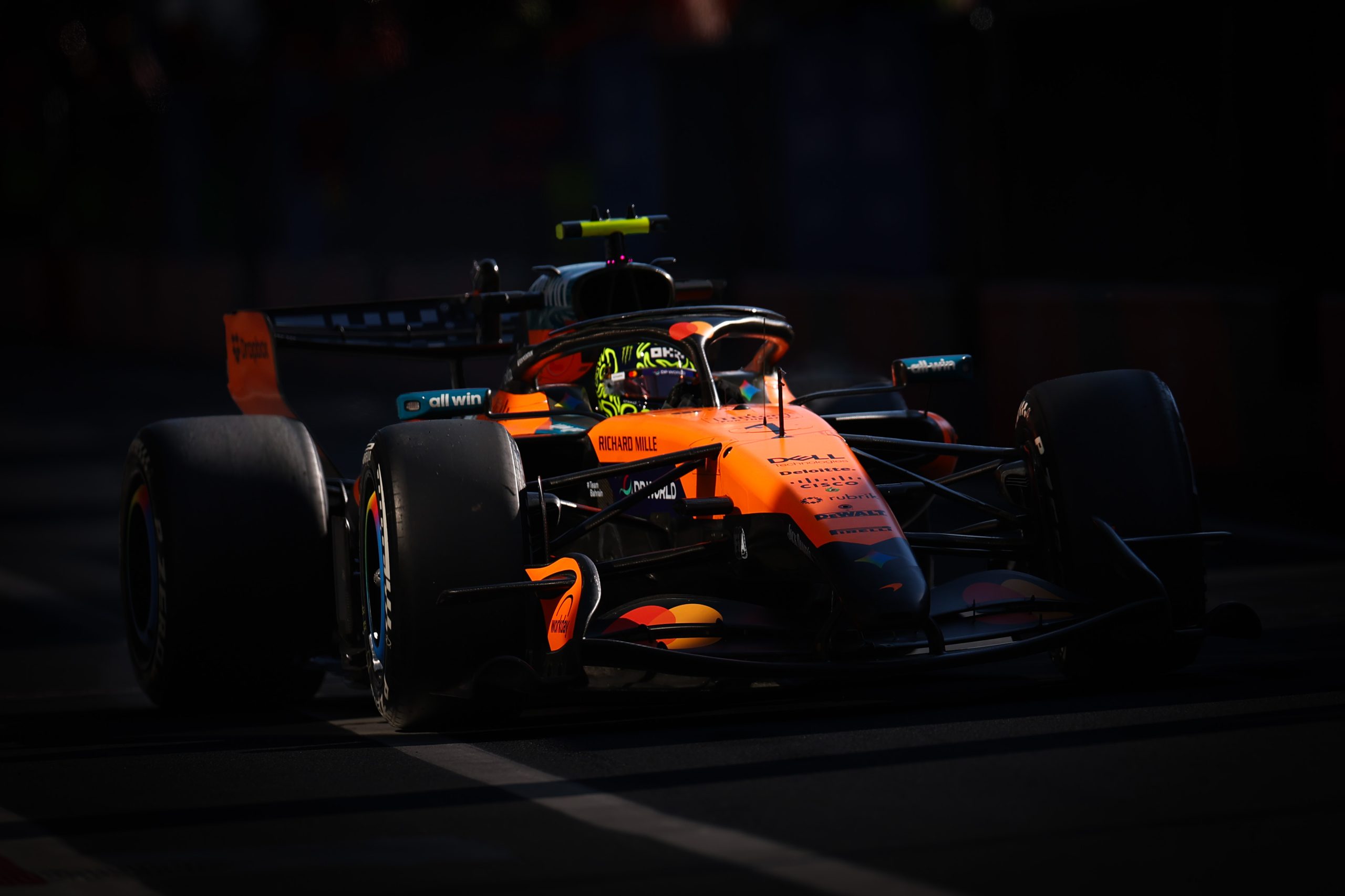 McLaren driver Lando Norris at the 2026 F1 Italian GP