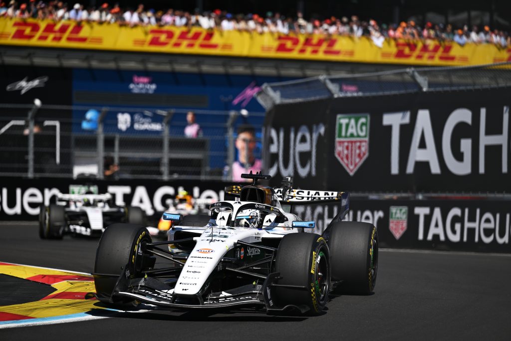 MADRID, SPAIN - SEPTEMBER 13: Alexander Albon of Thailand driving the (23) Williams FW48 Mercedes on track during the F1 Grand Prix of Spain at Madring on September 13, 2026 in Madrid, Spain. (Photo by Sam Bagnall/Sutton Images)