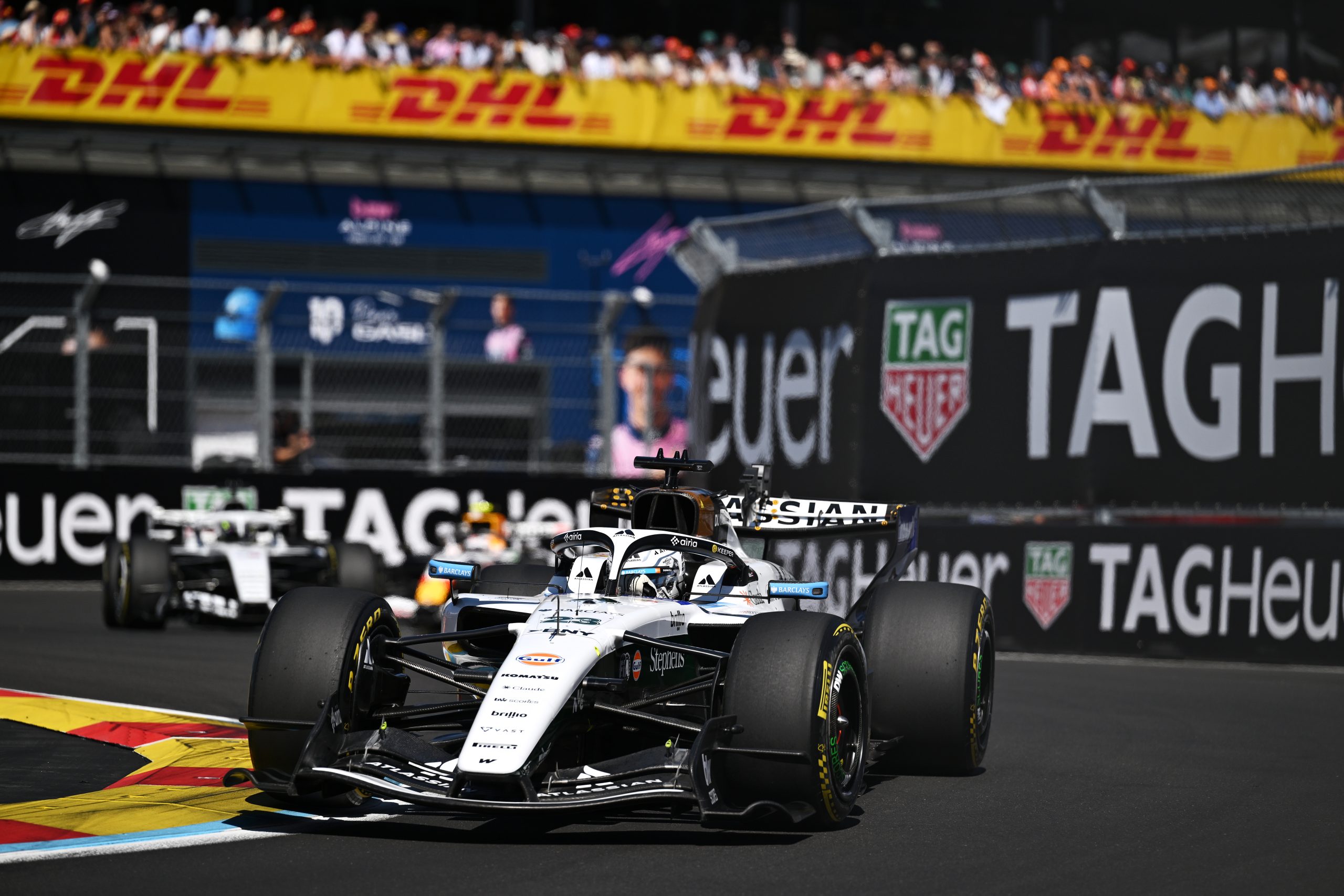 MADRID, SPAIN - SEPTEMBER 13: Alexander Albon of Thailand driving the (23) Williams FW48 Mercedes on track during the F1 Grand Prix of Spain at Madring on September 13, 2026 in Madrid, Spain. (Photo by Sam Bagnall/Sutton Images)