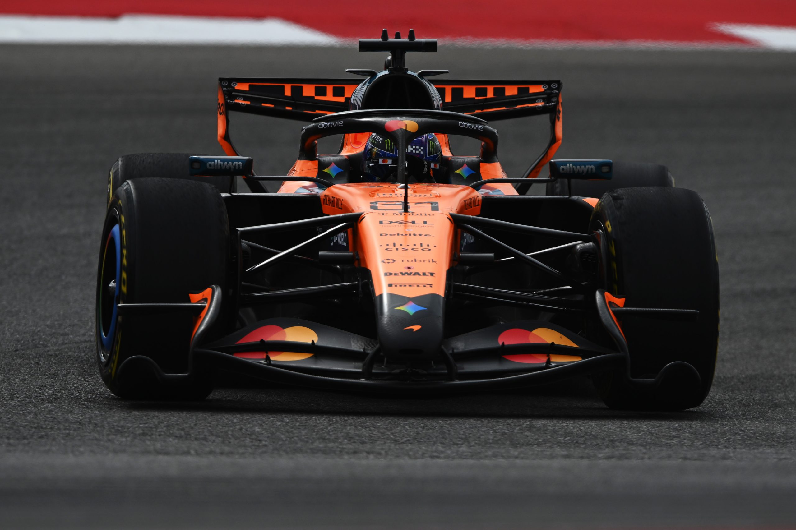 Oscar Piastri explains his seventh-place fight with Russell, pace struggles and doing a one-stop at the 2026 F1 United States GP.