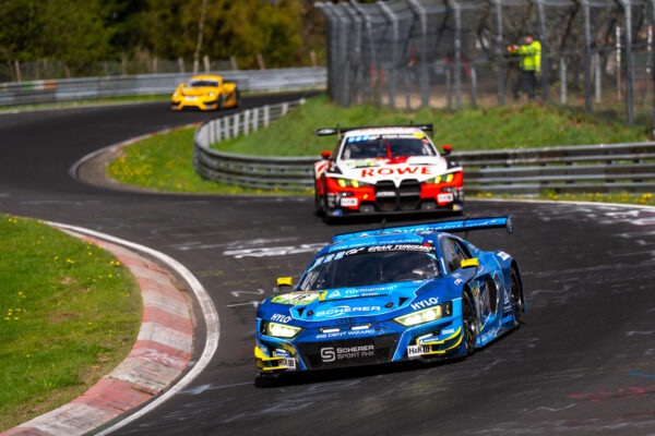 Scherer Sport Audi wins 24h Nürburgring Qualifiers race as Verstappen retires, following a tragic crash that overshadowed the event weekend.