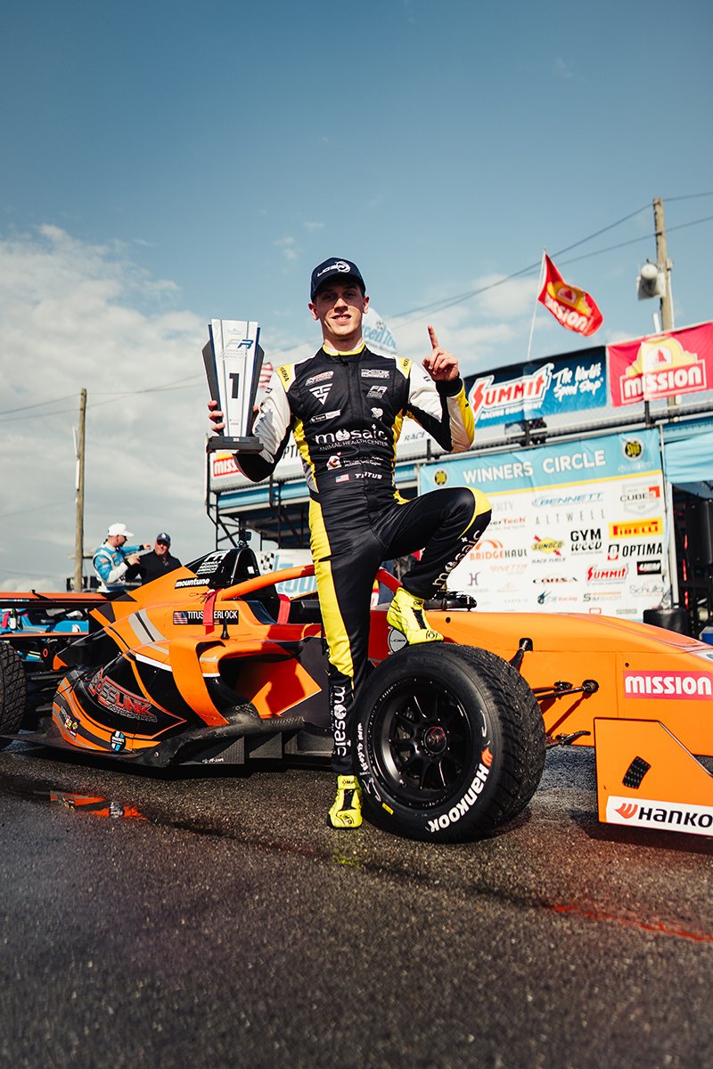 AJ Foyt Racing partners with Crosslink Motorsports to create a clear driver pathway from F4 to INDYCAR and INDY NXT.