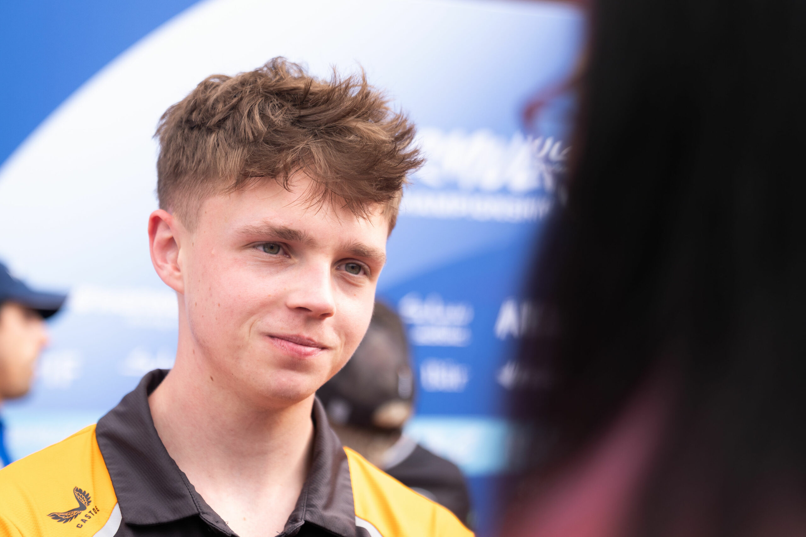 Taylor Barnard of McLaren FE at the Monaco E-Prix Race 1