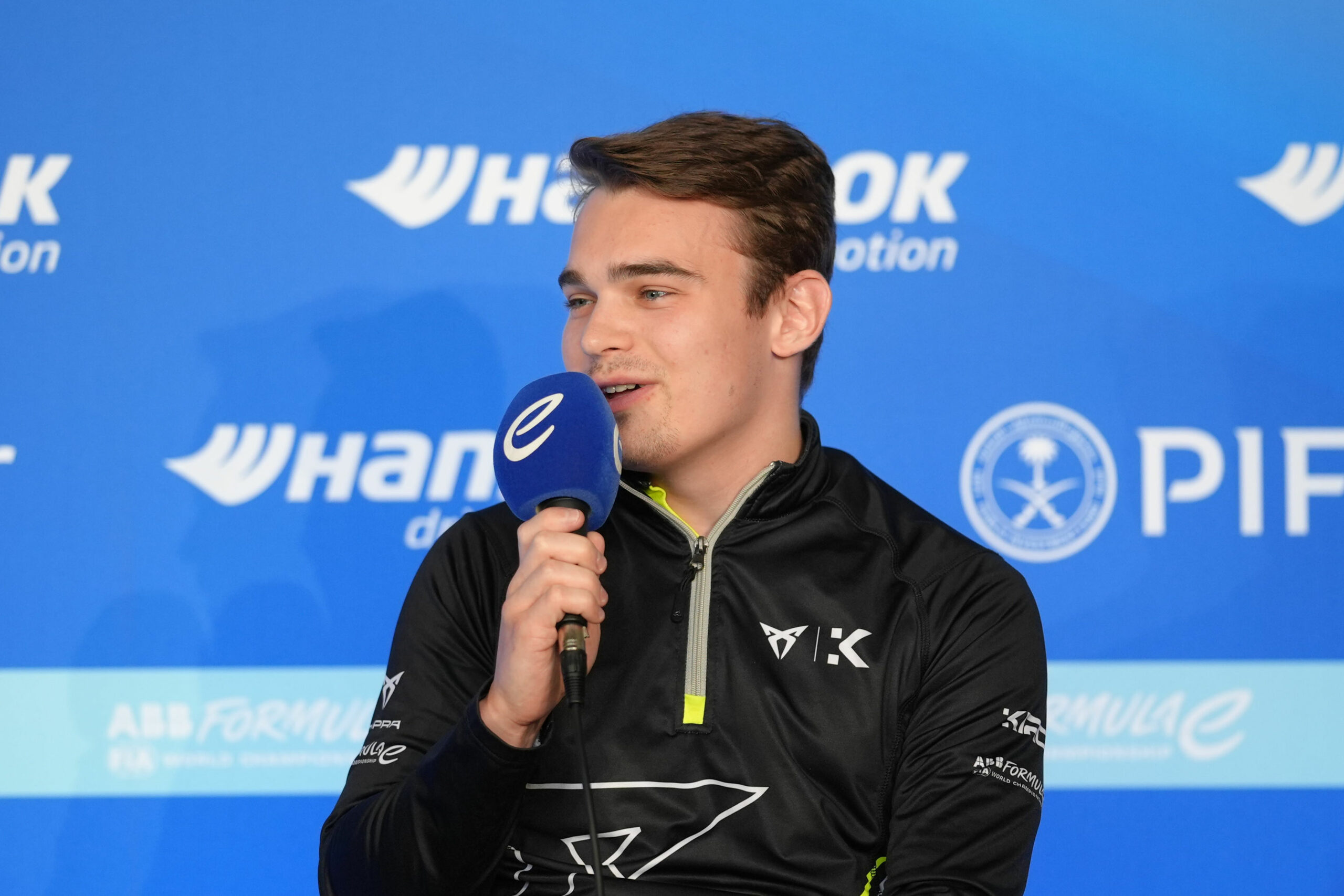 David Beckmann at the Formula E Berlin E-Prix