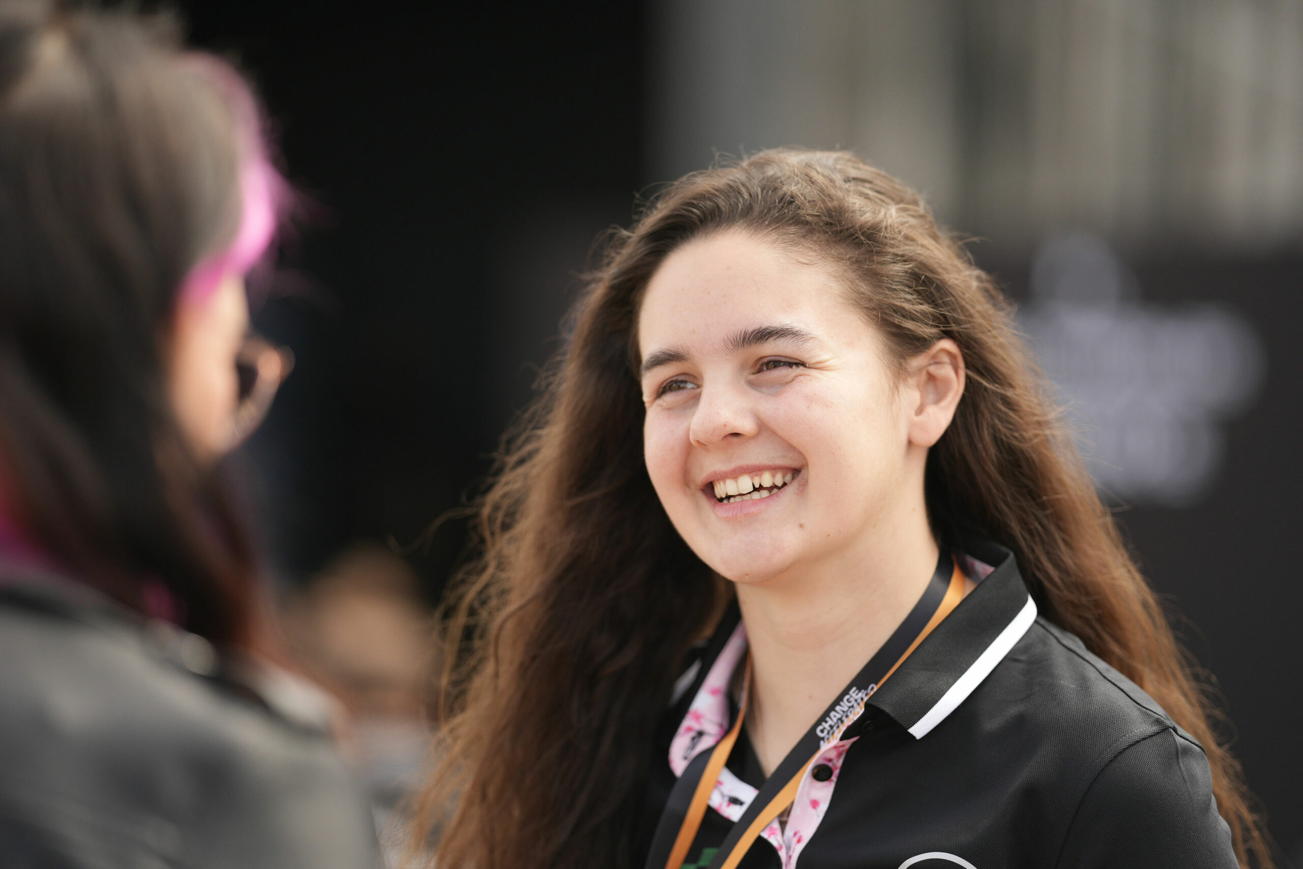 Abbi Pulling (Nissan, Rookie-Fahrerin) während Media Day. ABB FIA Formula E World Championship - Runde 13 in Tempelhofer Feld, Berlin in Deutschland aufgenommen am 11.07.2025. (Eibner-Pressefoto/Daniel Bürgin)