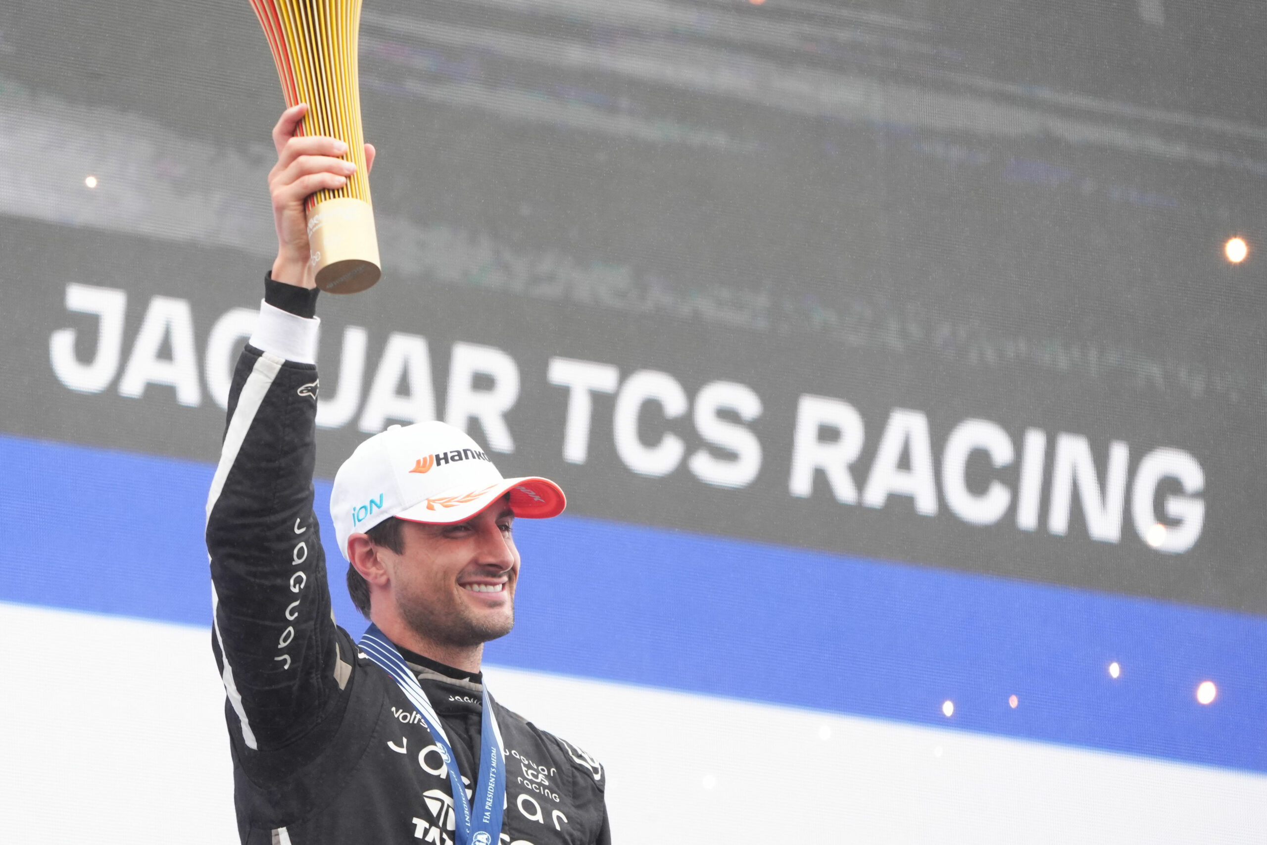Jaguar's Mitch Evans delivered a masterclass performance in the wet conditions at the 2025 Formula E Berlin E-Prix.