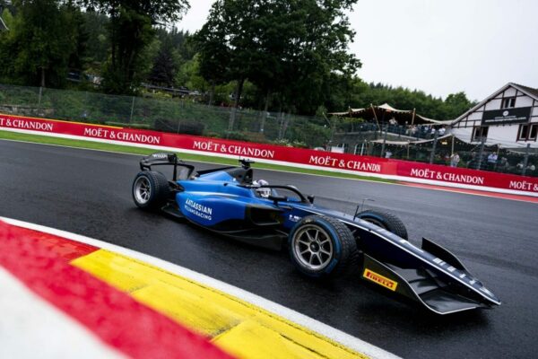 Luke Browning secures P3 for Hitech TGR in Belgian F2 Round