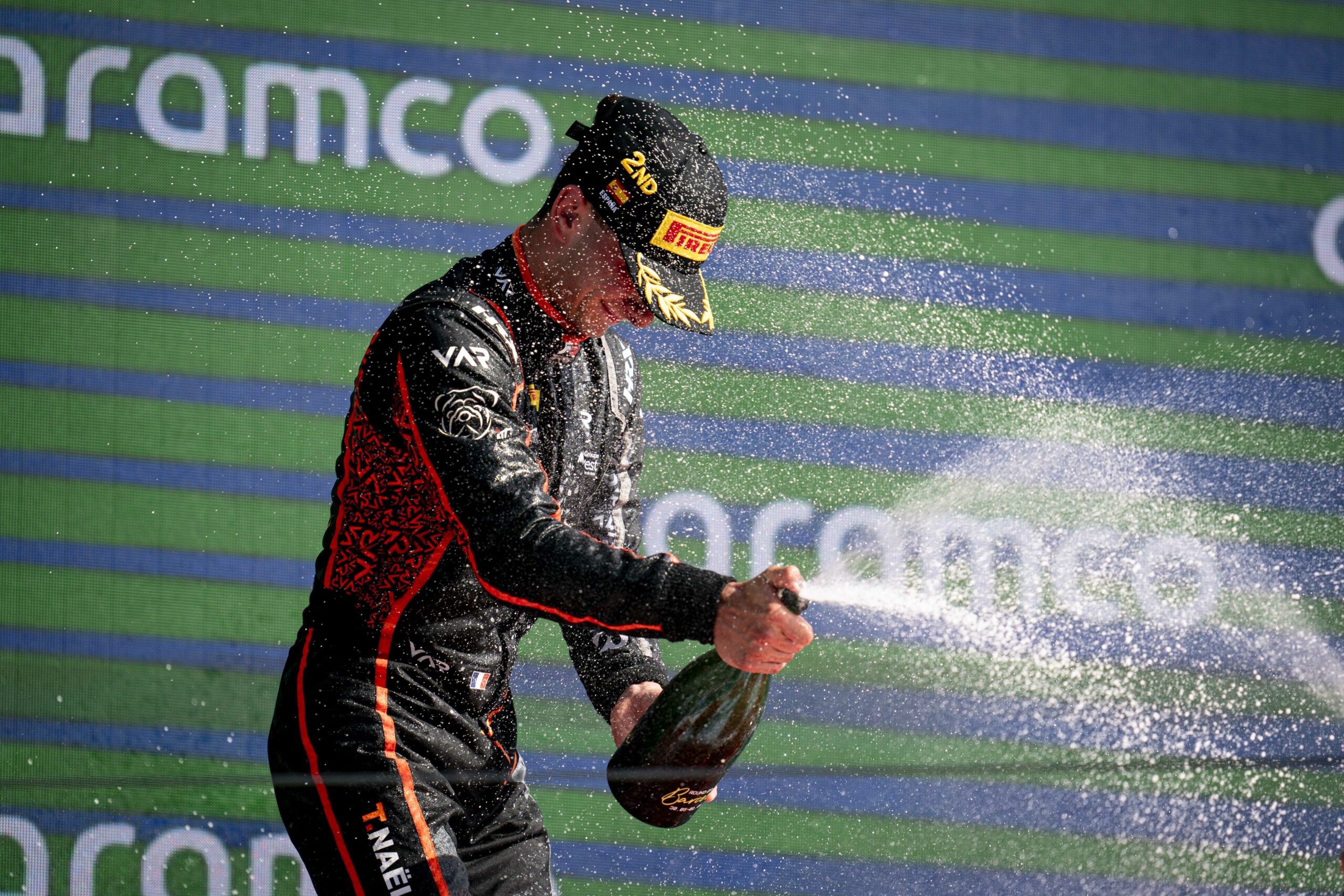 Théophile Naël of Van Amersfoort Racing at the 2025 Barcelona F3 Round on the weekend of the F1 Spanish GP