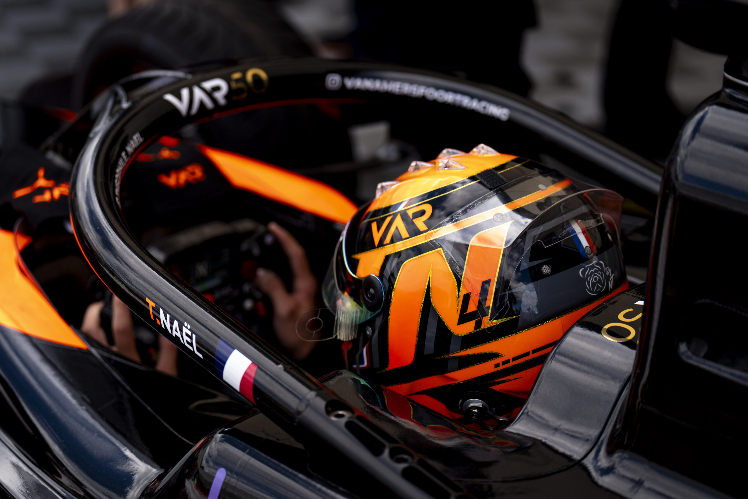 Théophile Naël of Van Amersfoort Racing to return for the 2025 F3 British GP.