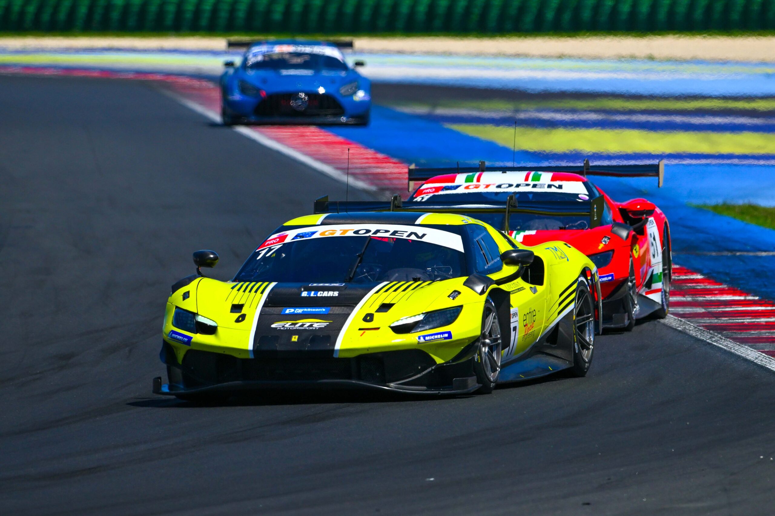 Emson and Lebbon sweep Misano for Elite Motorsport to take the 2026 GT Open points lead ahead of Mansell and Götz.
