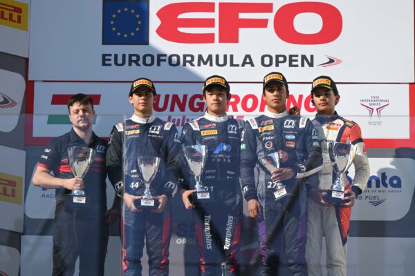 Rui-Heng Yeh extended his 2026 Euroformula Open lead at the Hungaroring as Stack, de la Torre and Yeh shared wins.