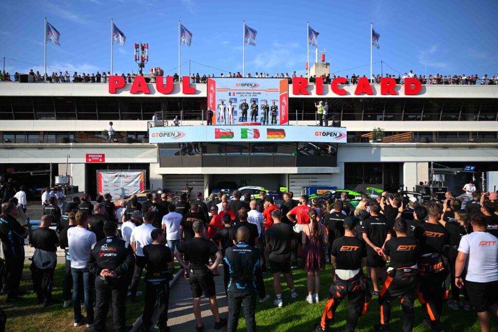 Emson and Lebbon rebound with a Paul Ricard Race 2 win and retain the 2026 International GT Open lead by six points after Round 5.