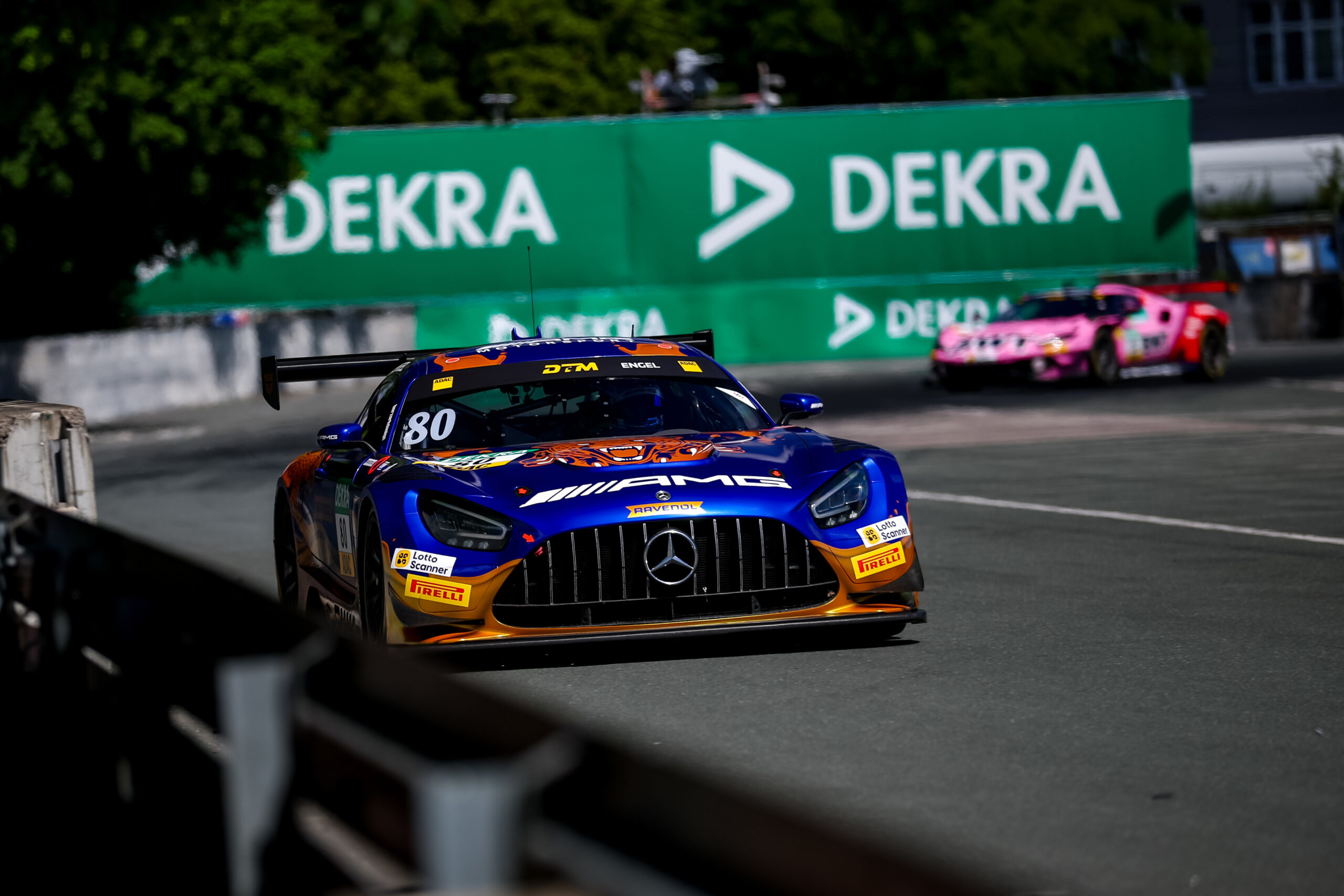 Maro Engel leads the way after the busy FP1 session at the 2026 DTM Norisring round, also marking the halfway point of the season.
