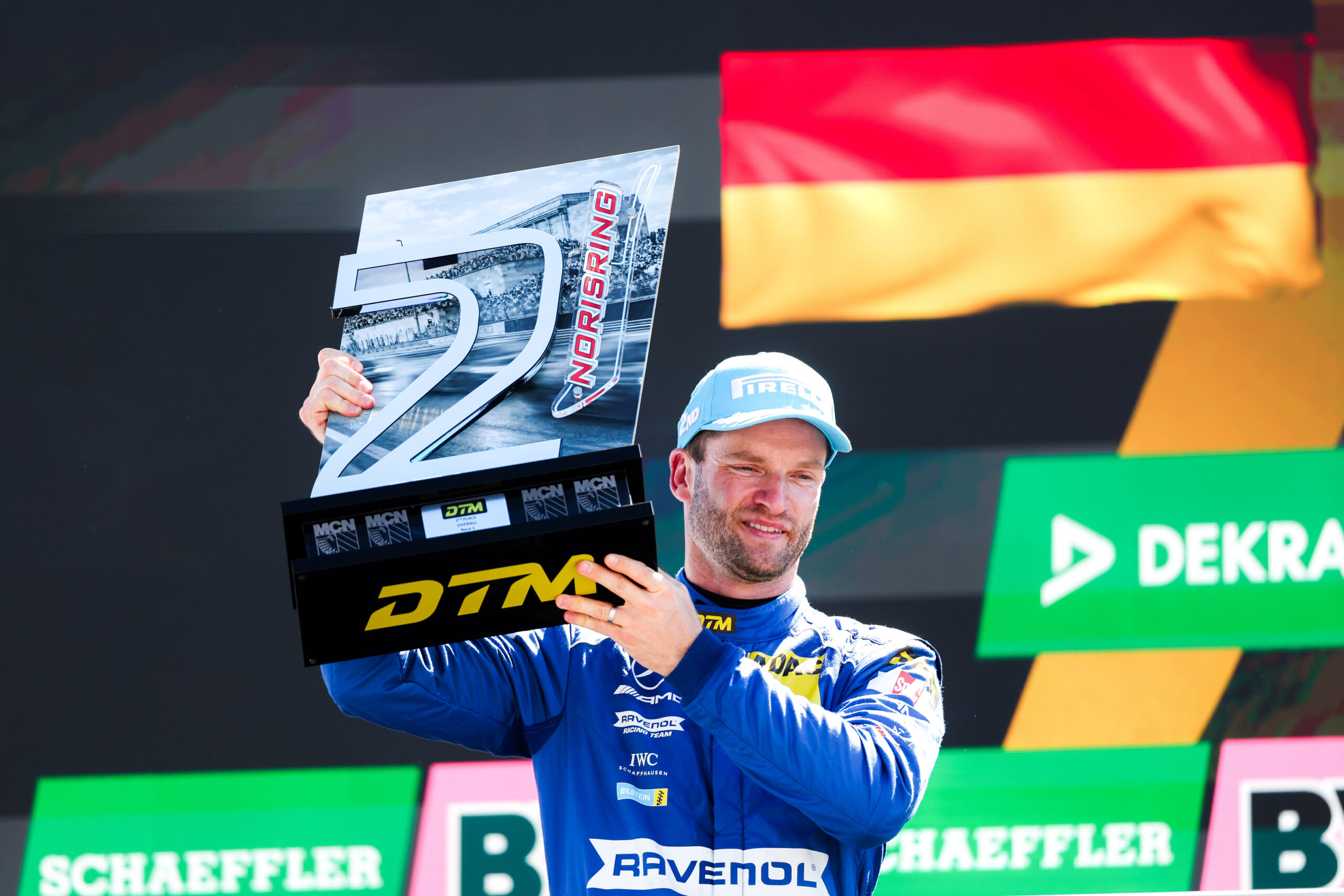Maro Engel reflects on his 2026 DTM Norisring Race 1 podium, Nicki Thiim’s victory, and Mercedes-AMG’s Race 2 hopes.