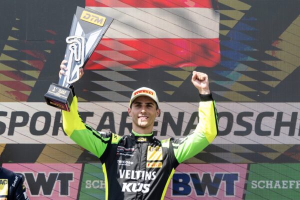 Preining dominated DTM Race 1 at Oschersleben, taking his first win at the circuit as Maro Engel claimed the points lead
