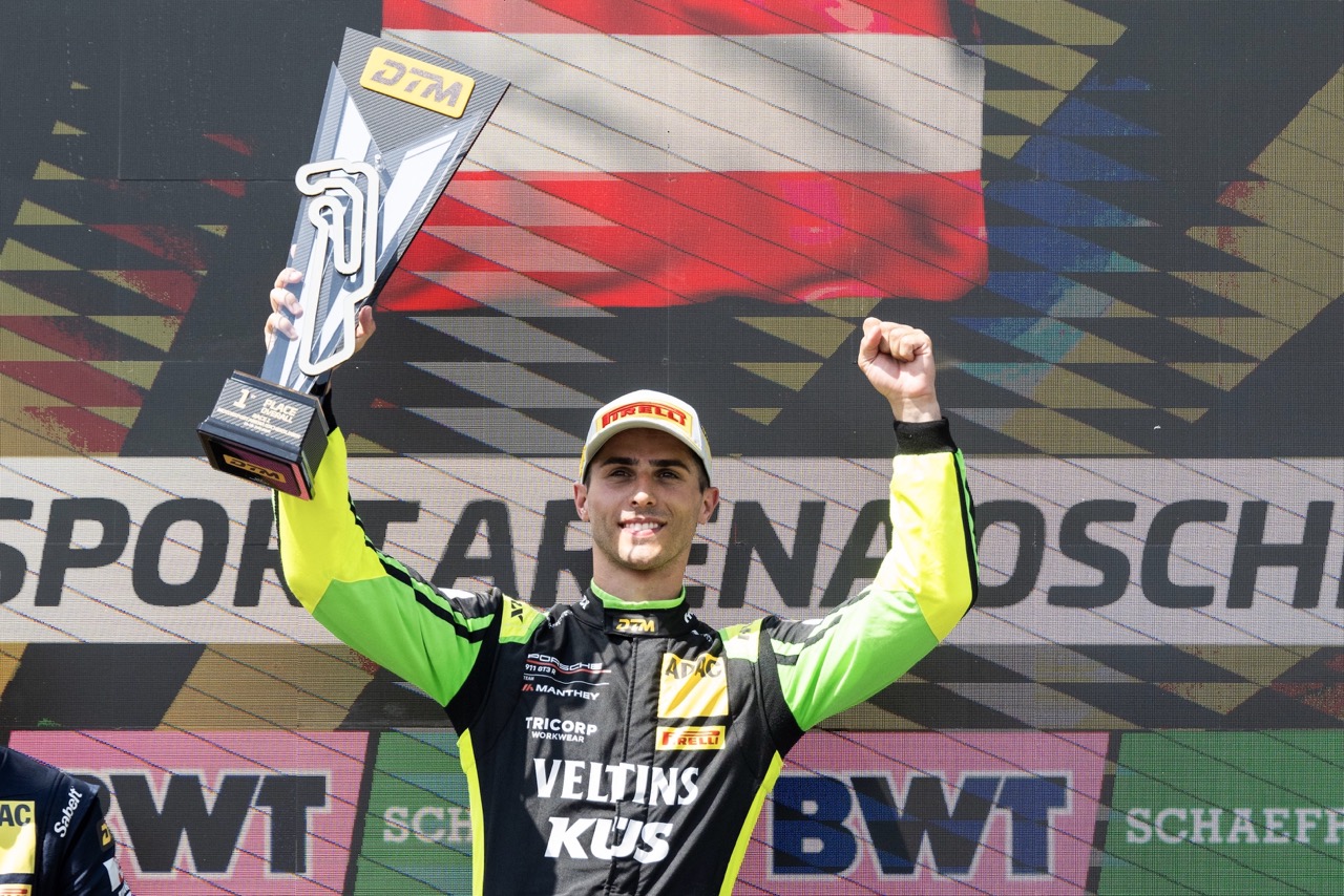 Preining dominated DTM Race 1 at Oschersleben, taking his first win at the circuit as Maro Engel claimed the points lead