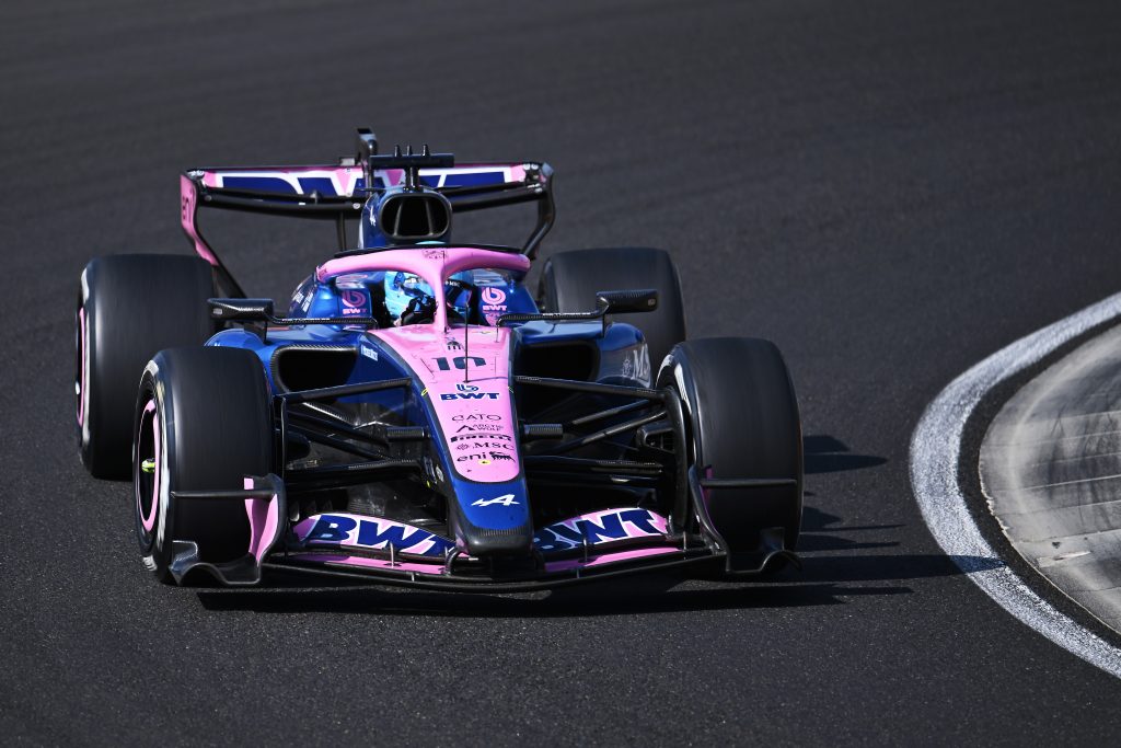 Pierre Gasly driving for the Alpine F1 Team on Sunday at the Hungarian GP ahead of the 2026 F1 Dutch GP