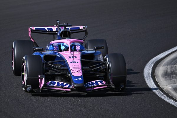 Pierre Gasly driving for the Alpine F1 Team on Sunday at the Hungarian GP ahead of the 2026 F1 Dutch GP