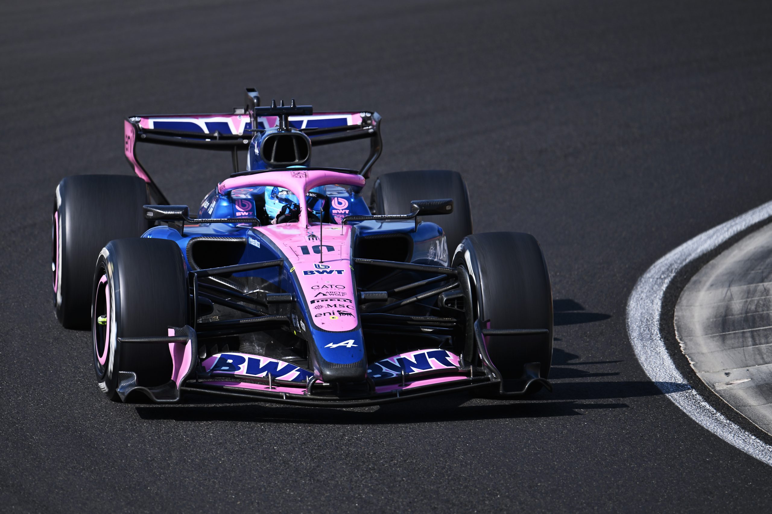 Pierre Gasly driving for the Alpine F1 Team on Sunday at the Hungarian GP ahead of the 2026 F1 Dutch GP