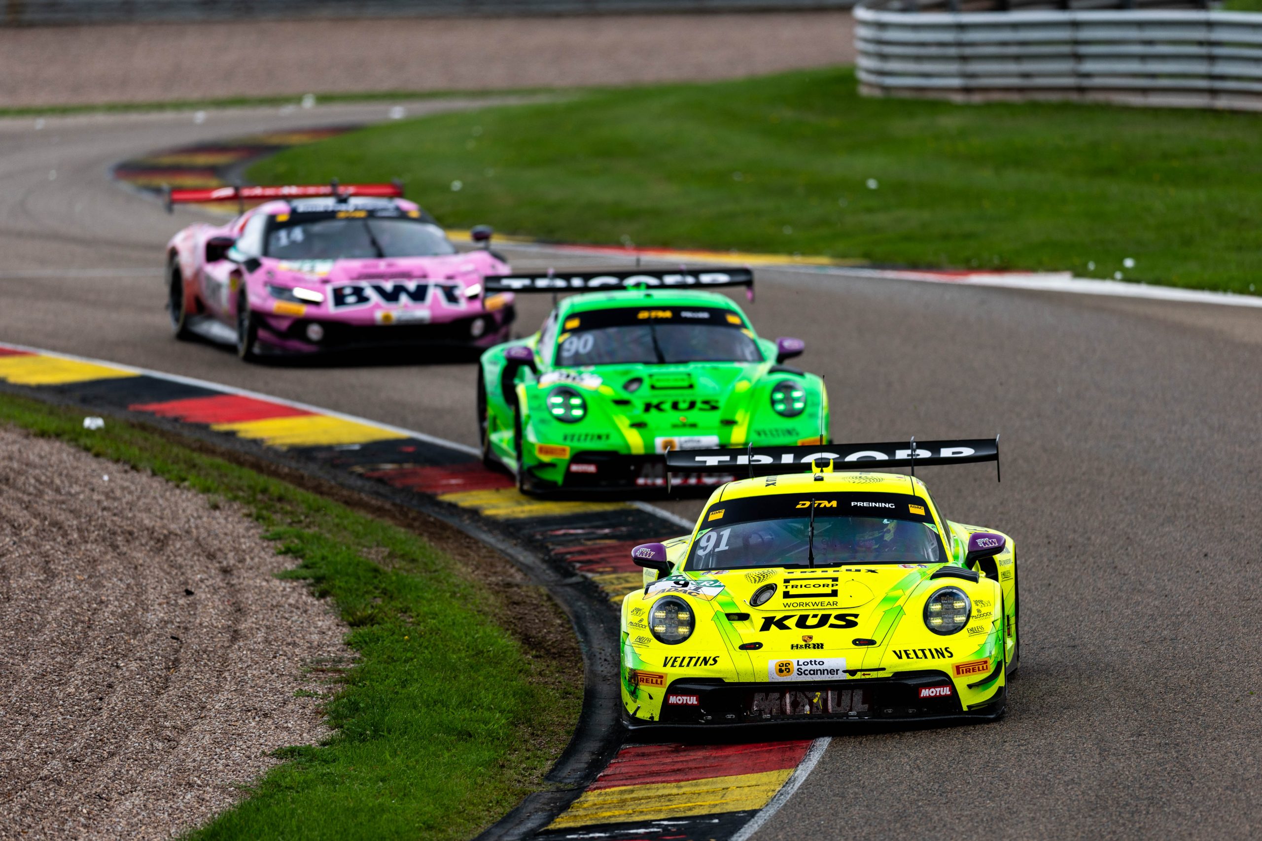 Thomas Preining provisionally leads the 2026 DTM standings after Sachsenring, with Bortolotti’s Round 5 disqualification still under appeal.