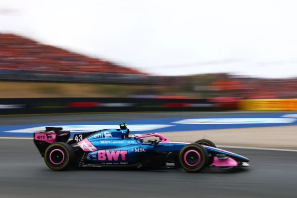 Franco Colapinto for the Alpine F1 Team at the 2026 Dutch Grand Prix, ahead of Italian GP.