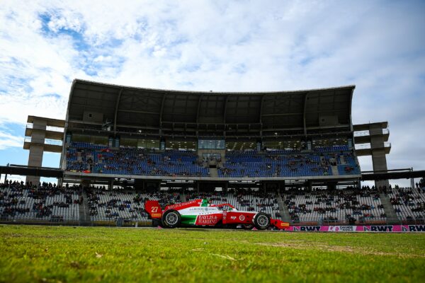PREMA Racing's Freddie Slater claims victory during Race 1 at Hockenheim during 2025 FRECA Season.