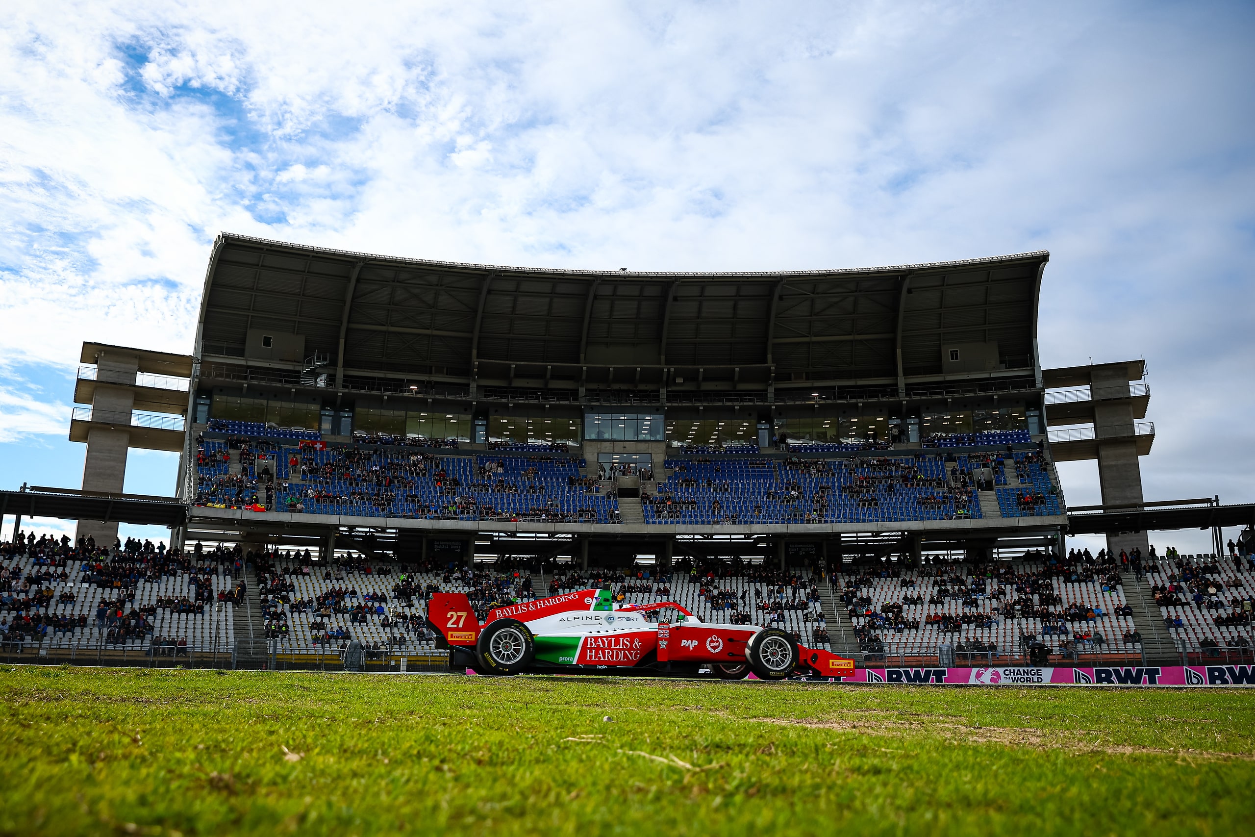 PREMA Racing's Freddie Slater claims victory during Race 1 at Hockenheim during 2025 FRECA Season.