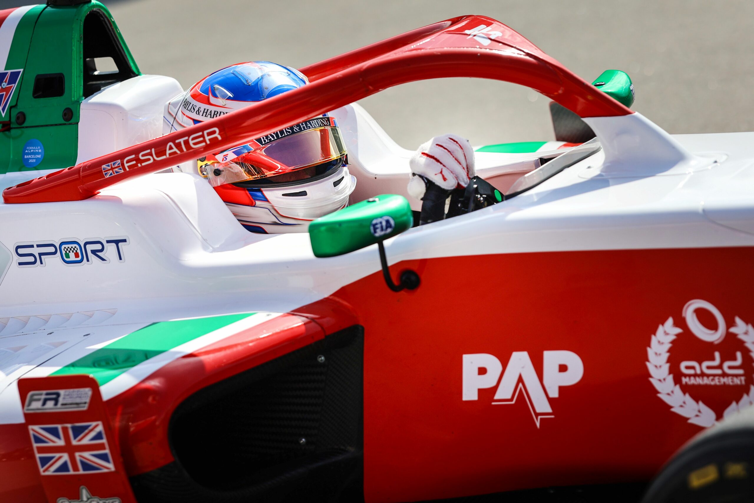 Freddie Slater, Pole, Qualifying 1, 2025 FRECA Round 8, Barcelona
