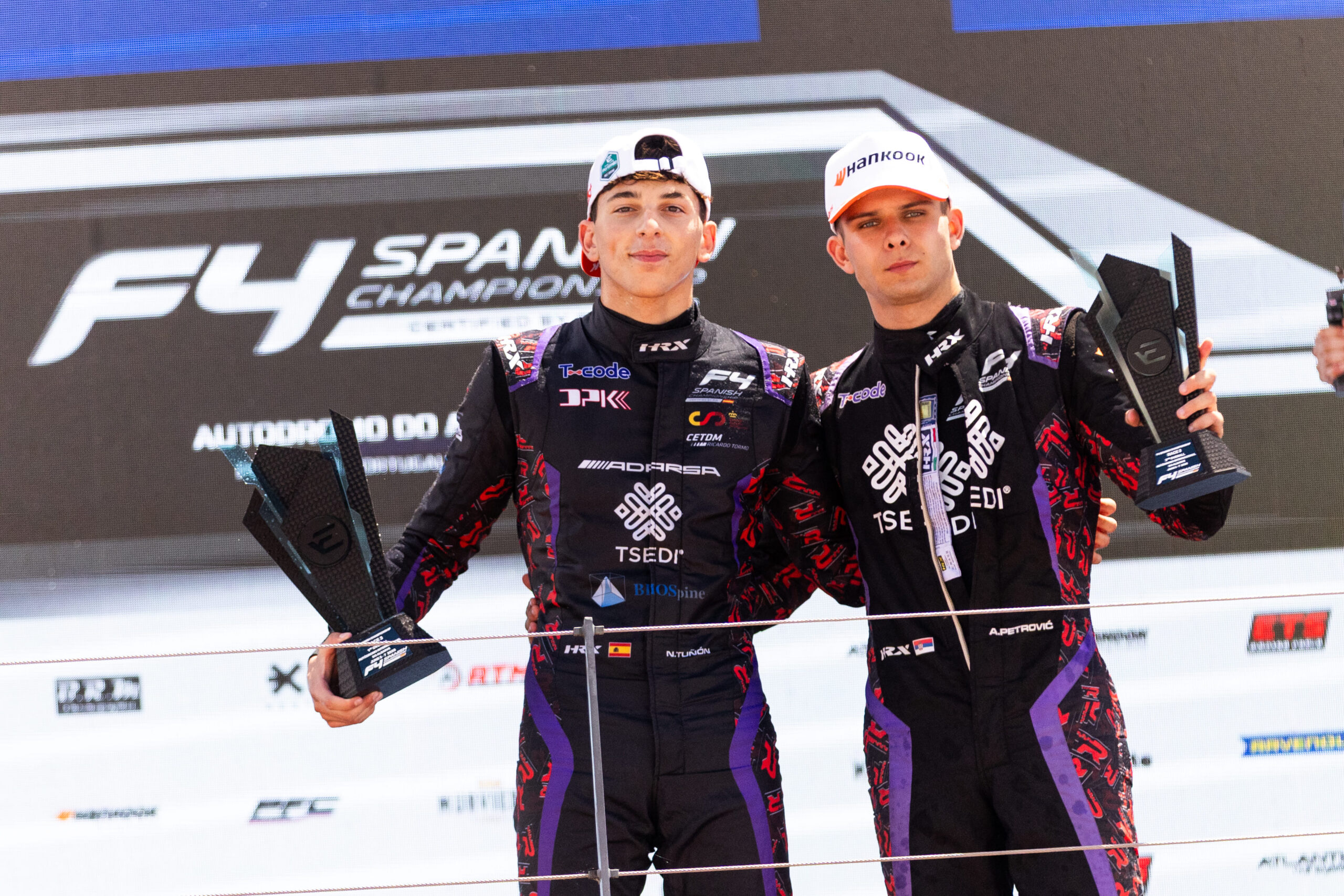 T-Code reclaims its Portimão Race 3 one-two after a successful appeal, reshaping the Spanish F4 drivers’ and teams’ championships.
