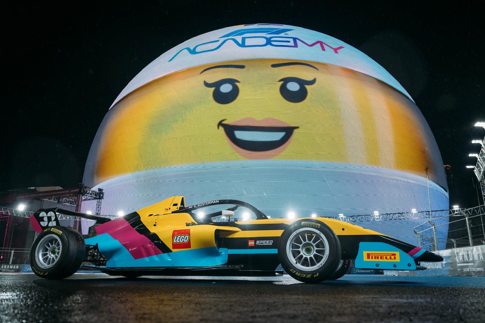 F1 Academy announces multi-year deal with LEGO Racing, brand enters 2026 F1 Academy grid with Esmee Kosterman.