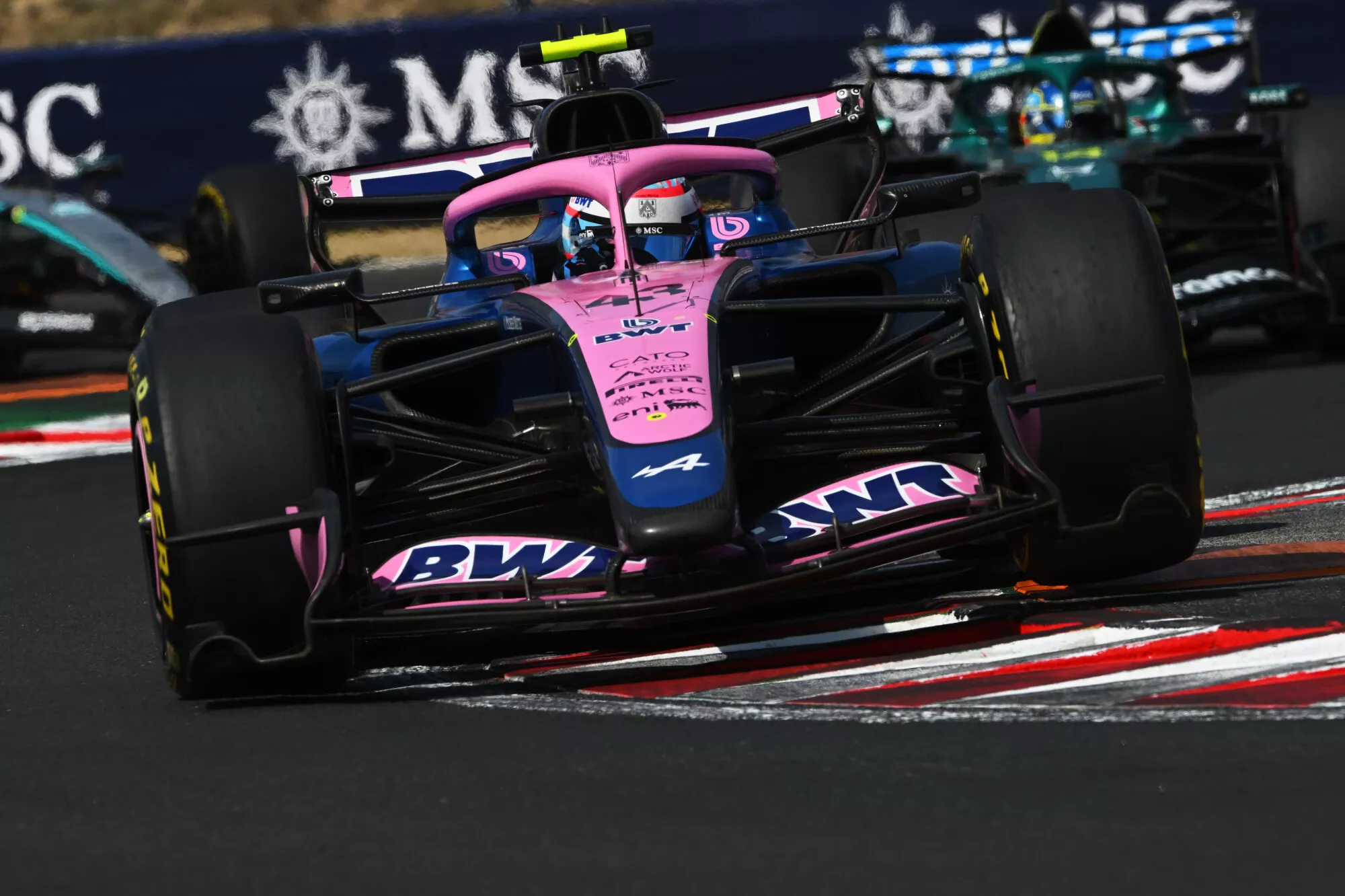 aline's Franco Colapinto during the 2026 F1 Hungarian GP at the Hungaroring.