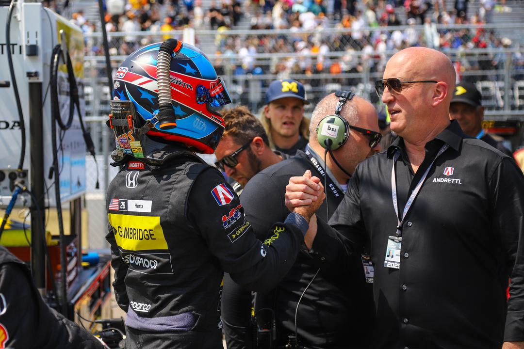 towriss and herta ahead of him leaving IndyCar for Cadillac F1