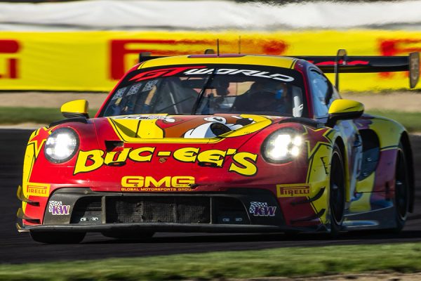 Ayhancan Güven leads the opening 2026 Indianapolis 8 Hour test for GMG Racing as Pro-Am cars fill the top four positions.