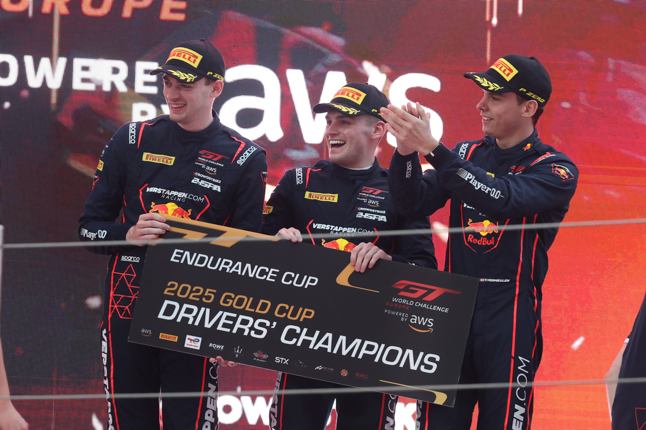 #33 - Verstappen.com Racing - Harry KING - Chris LULHAM - Thierry VERMEULEN - Aston Martin Vantage AMR GT3 EVO Gold Cup Champions